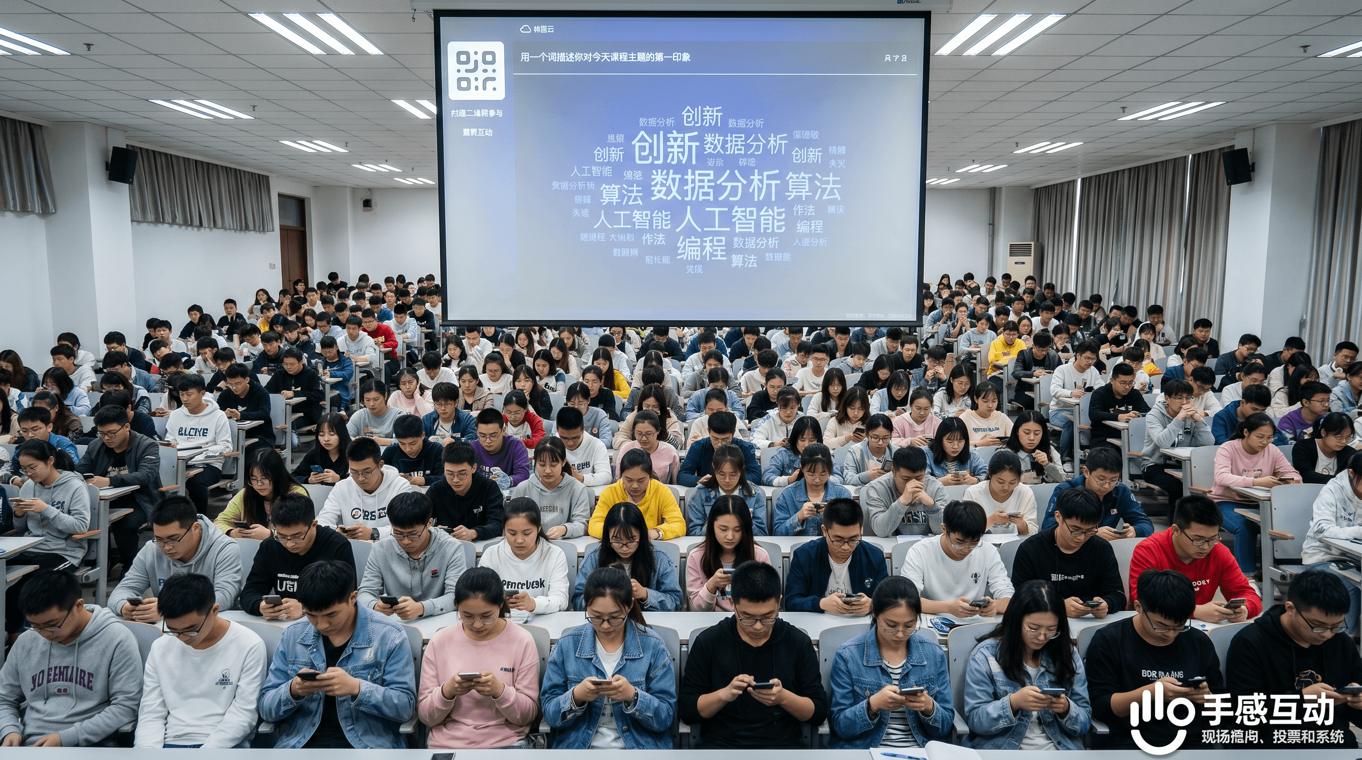 200人大班课怎么做互动？按课堂节奏分四步走